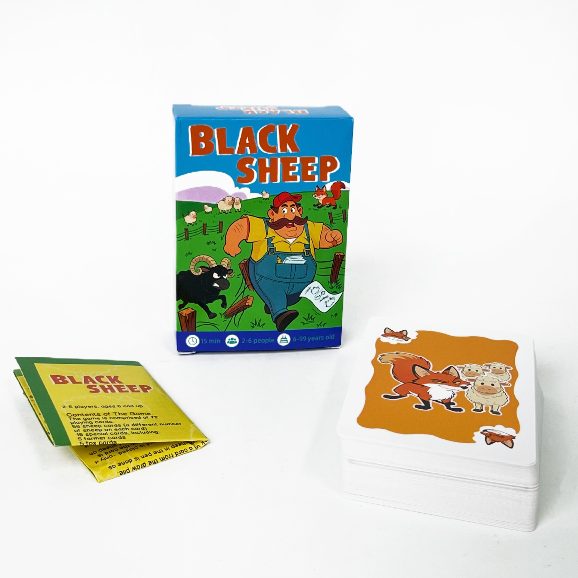 Black Sheep Bilingual Family Card Game product view 4