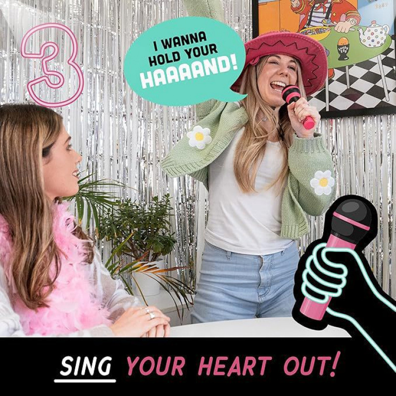 Lucky Egg Grab the Mic Music Party Game product view 4