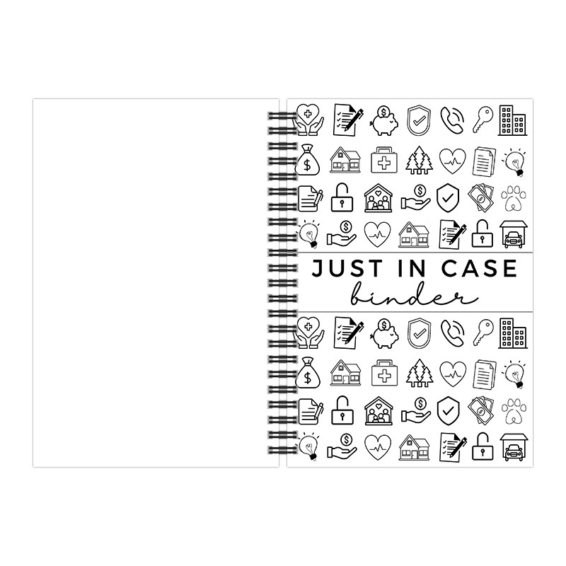 Just in Case Emergency and Legacy Planning Notebook product view 5