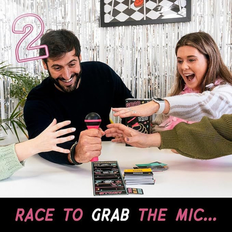 Lucky Egg Grab the Mic Music Party Game product view 3