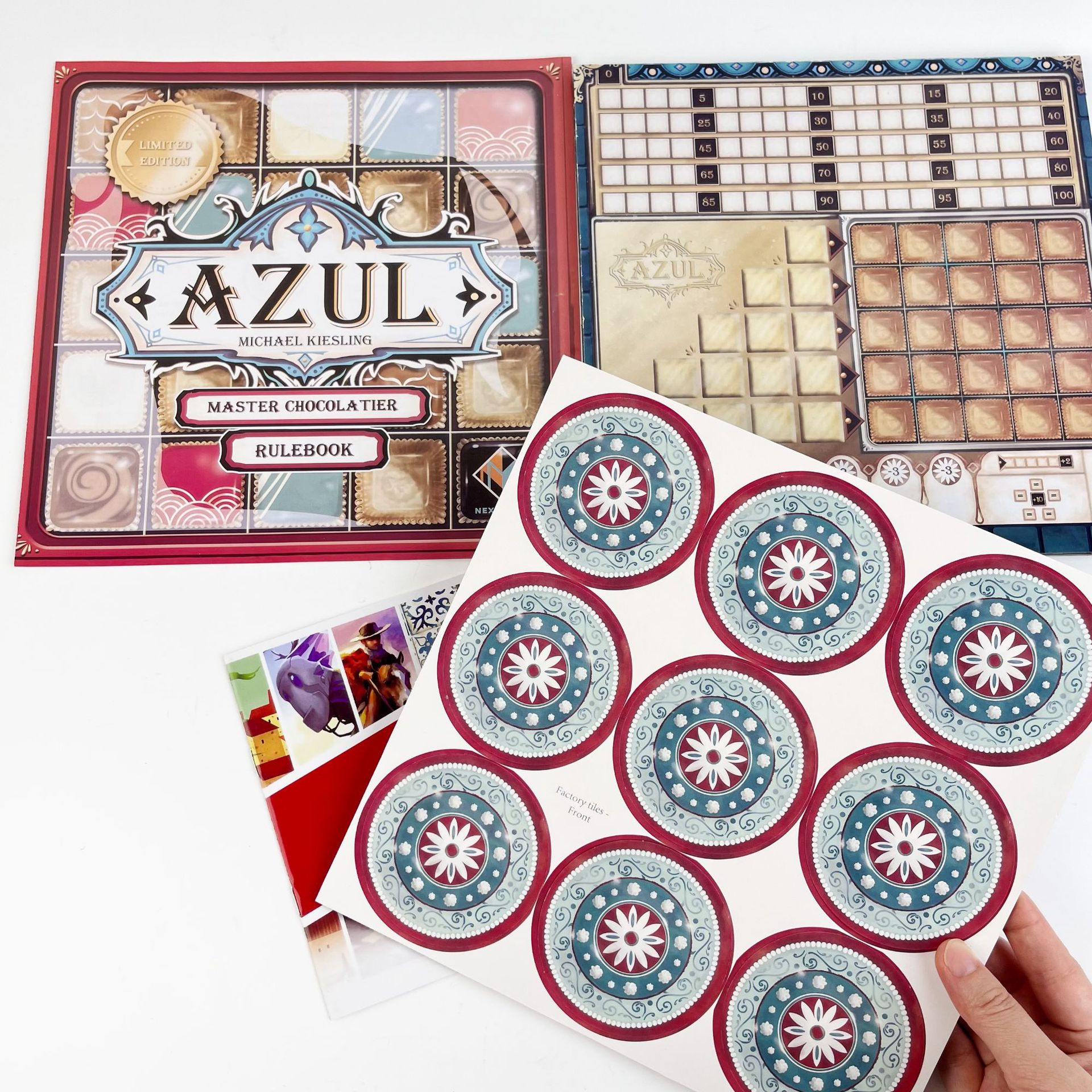 Azul Master Chocolatier Bilingual Tile Board Game product view 5