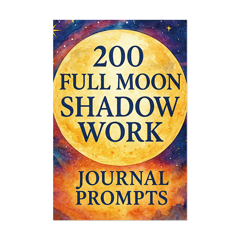 200 Full Moon Shadow Work Journal Prompts