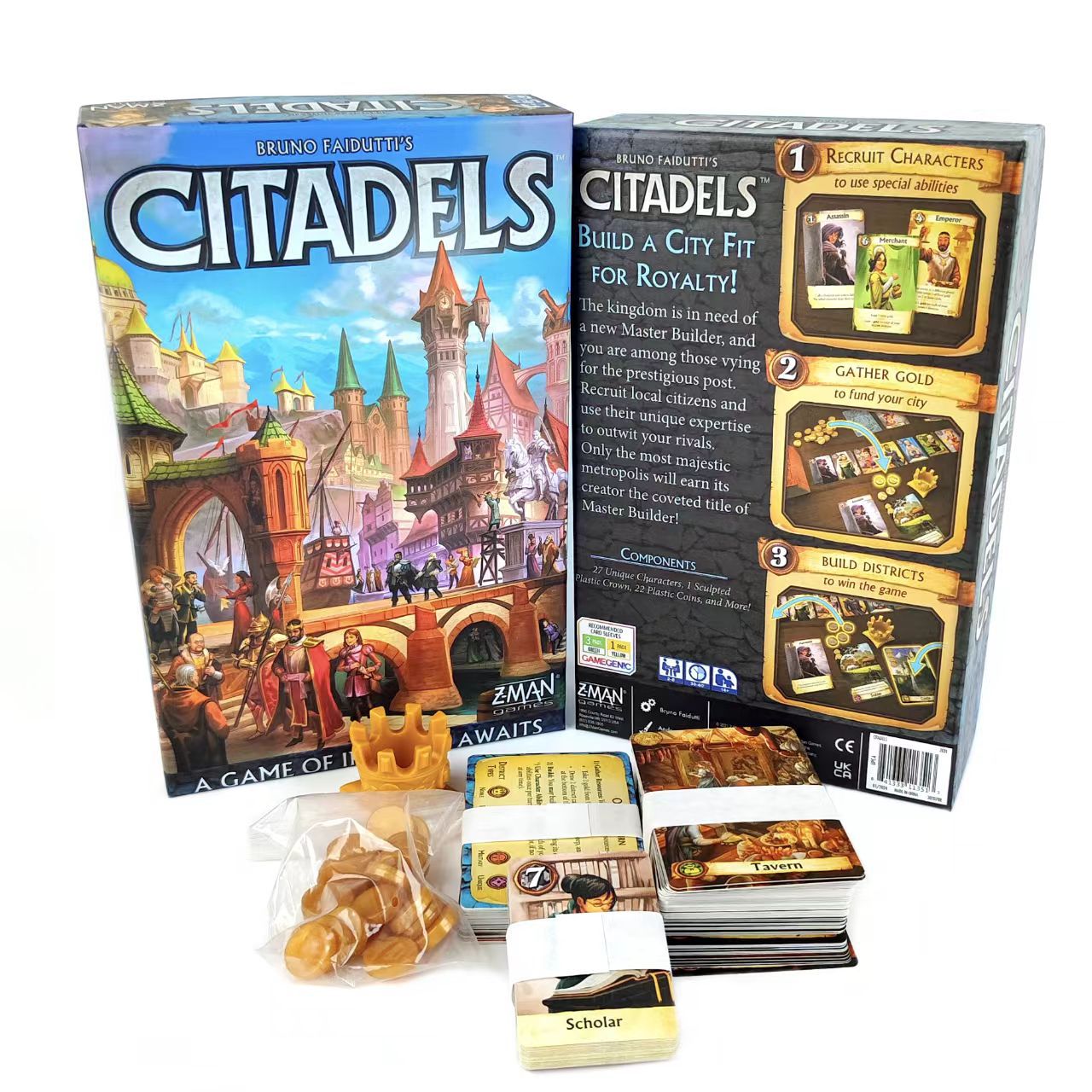 Citadels Revised Edition English Strategy Card Game product view 2