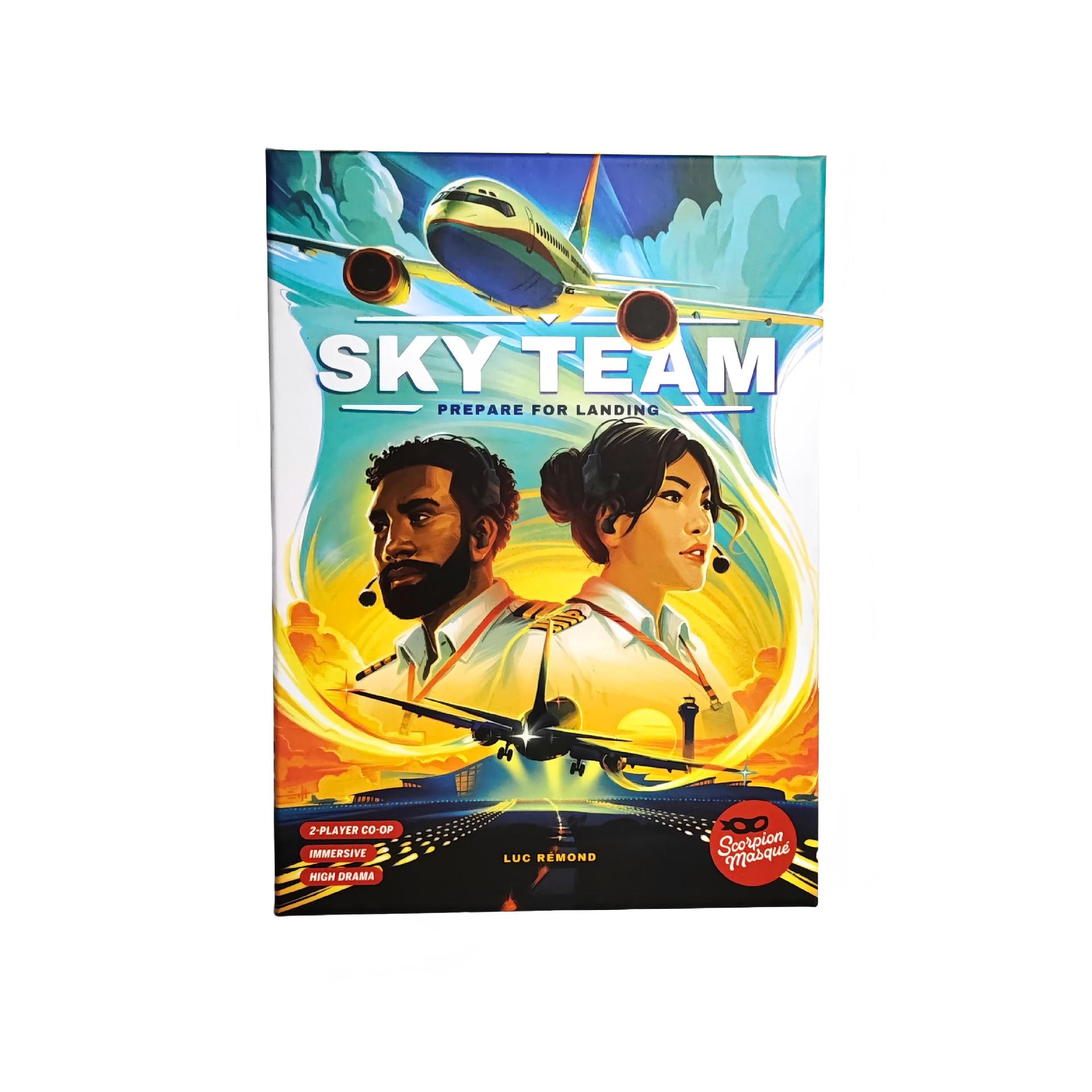 Sky Team English Two-Player Cooperative Board Game product view 5
