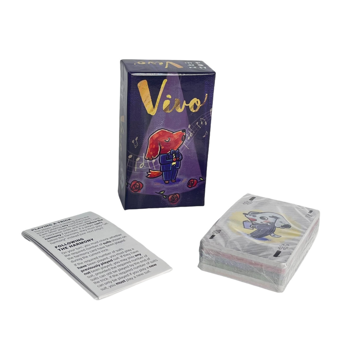 Vivo Bilingual Music Trick-Taking Card Game