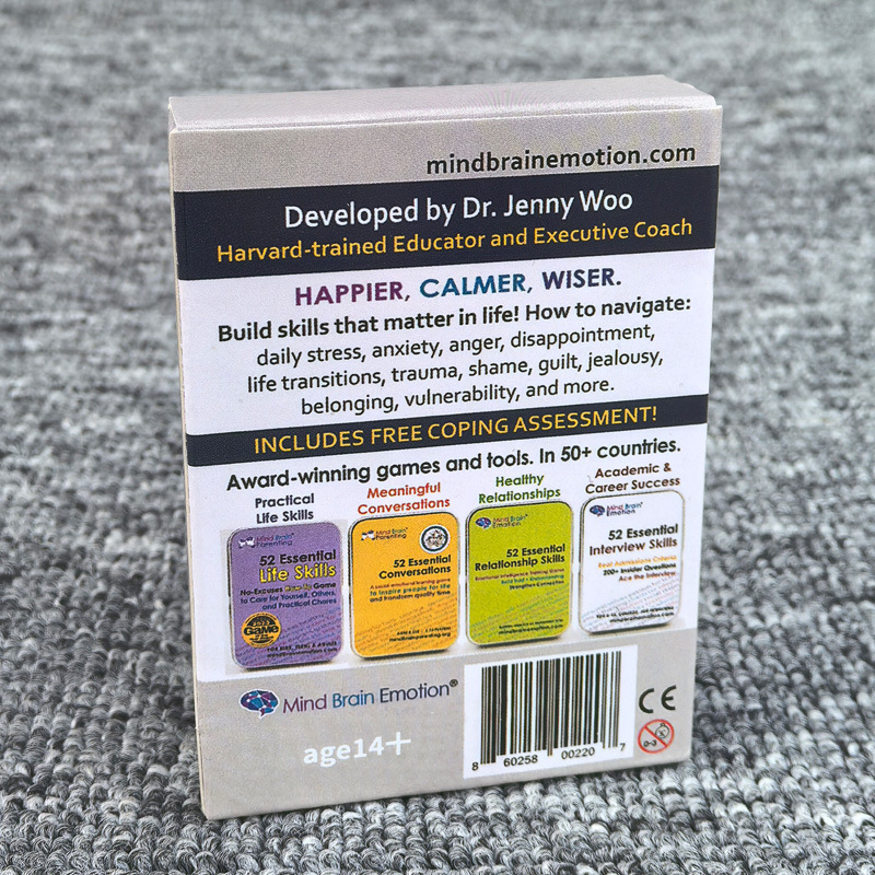52 Essential Coping Skills Cards for Stress Relief and Group Activities product view 2