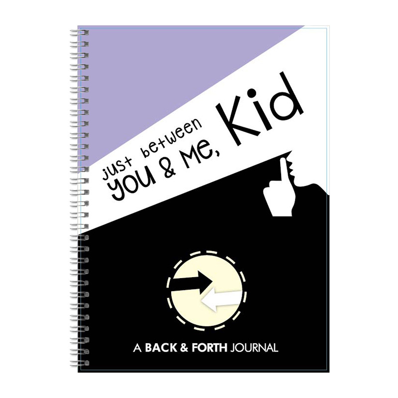 Just Between You and Me, Kid Communication Journal – Purple Edition