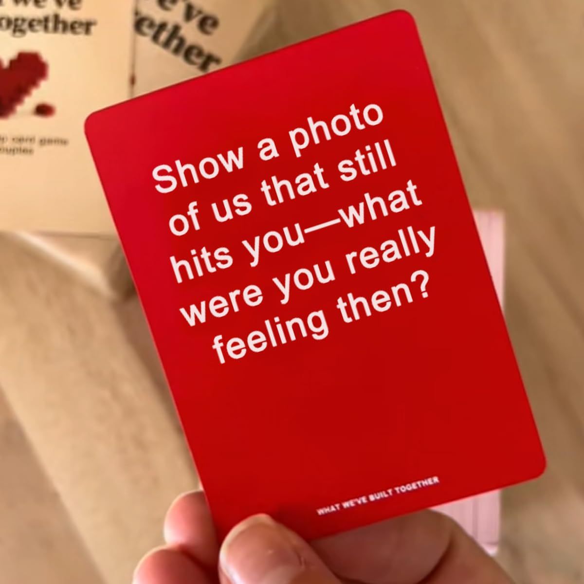 What We Have Built Together Couples Conversation Cards product view 3