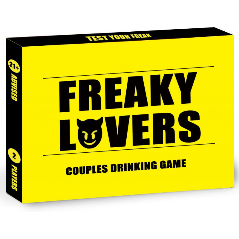 Freaky Lovers Couples Drinking Party Card Game