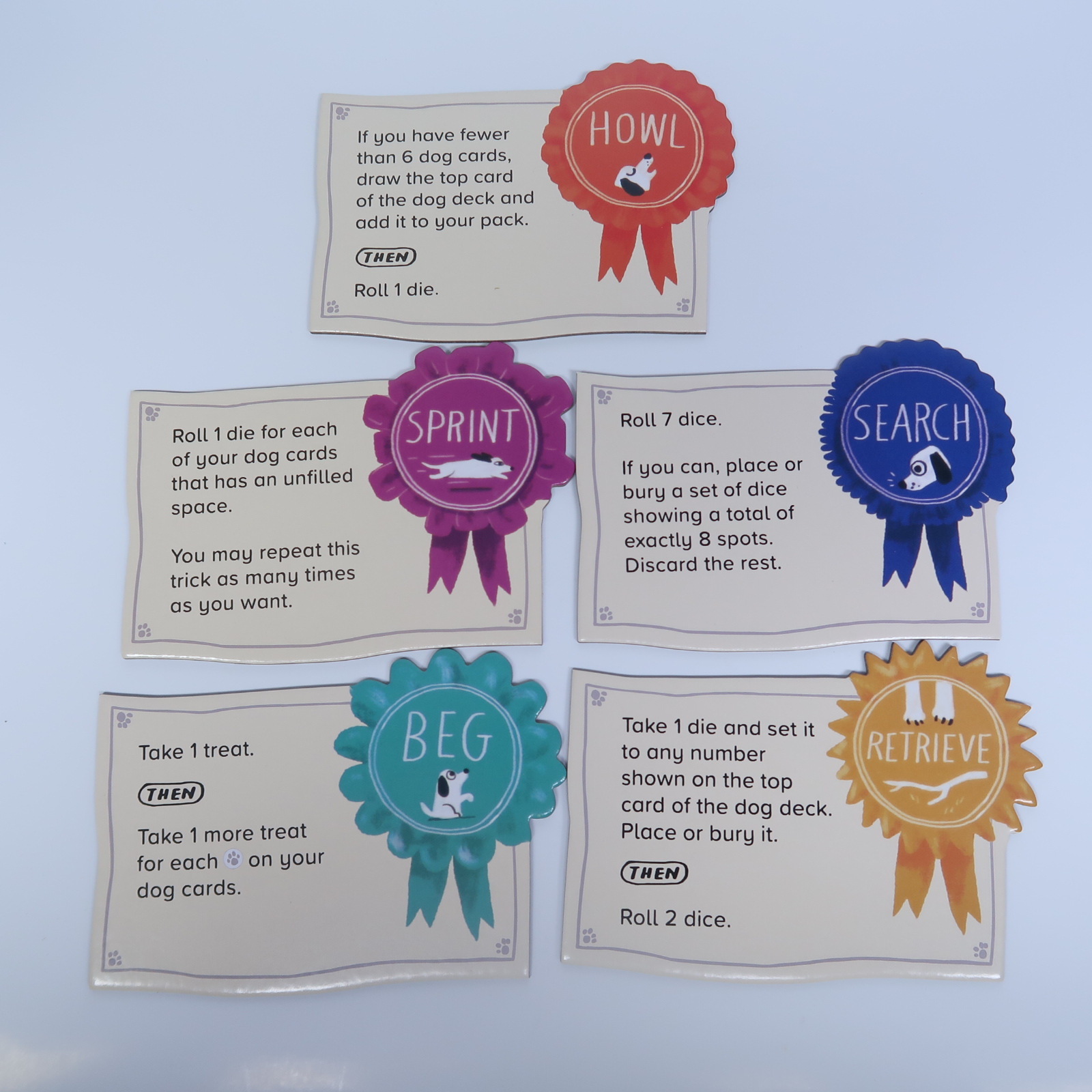 Spots English Dice Card Game product view 3