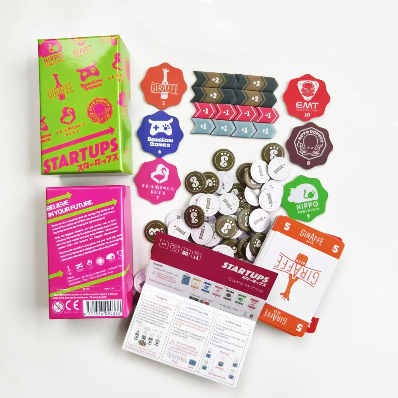 Startups Bilingual Oink Games Strategy Card Game