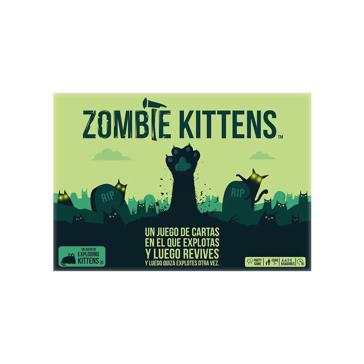 VIRUS! and Spanish-Language Party Card Games – 24 Options – Zombie Kittens – Spanish