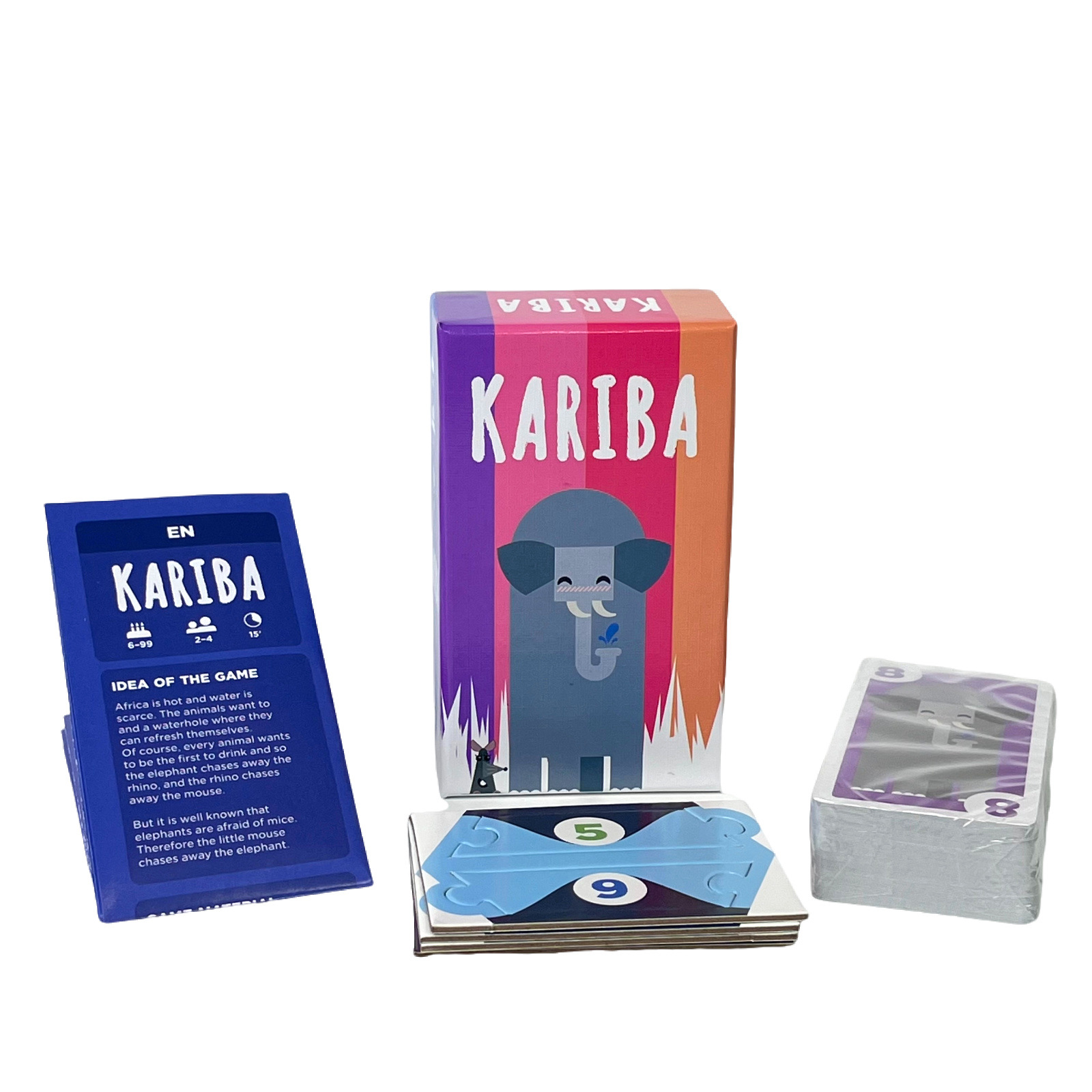 Kariba Bilingual Family Strategy Card Game product view 4
