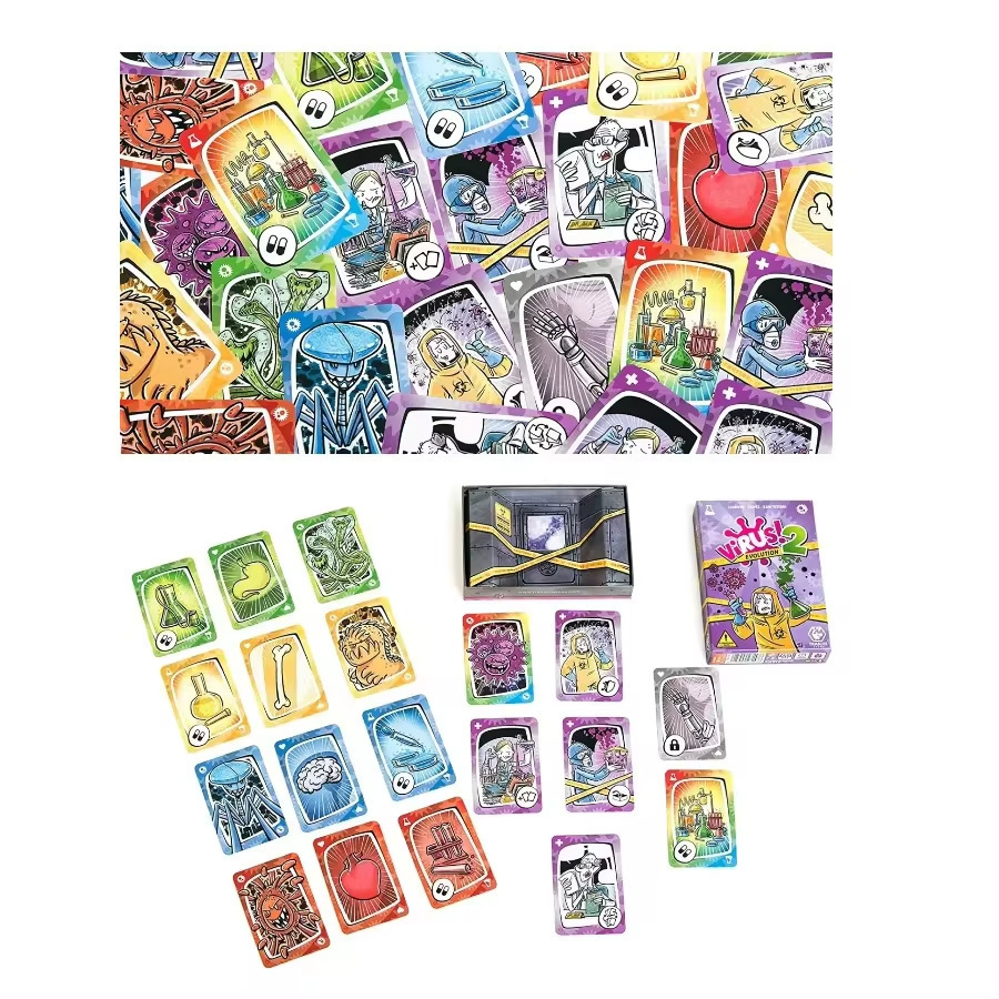 VIRUS! Spanish-Language Family Card Games – 7 Options product view 4