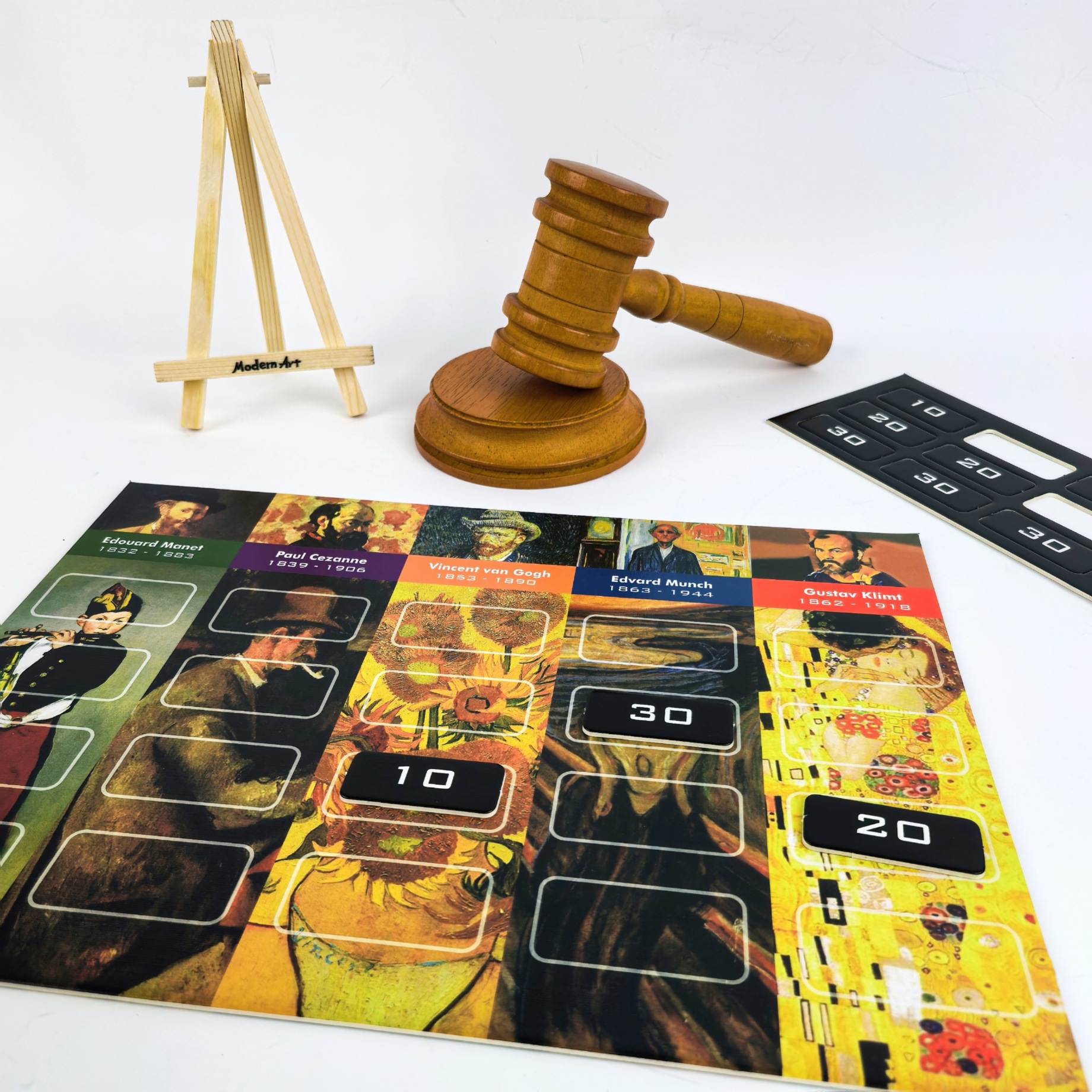 Modern Art Korean Edition Auction Board Game product view 5