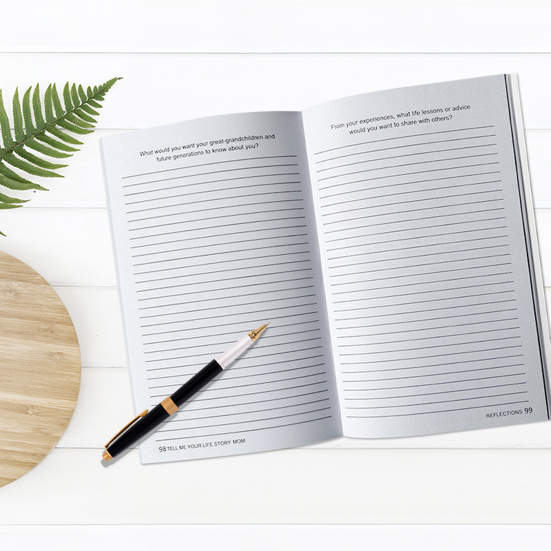 Tell Me Your Life Story, Mom Guided Journal product view 4