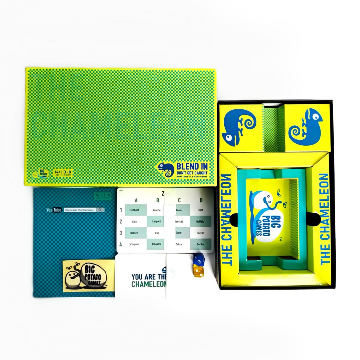 The Chameleon English Deduction Party Game
