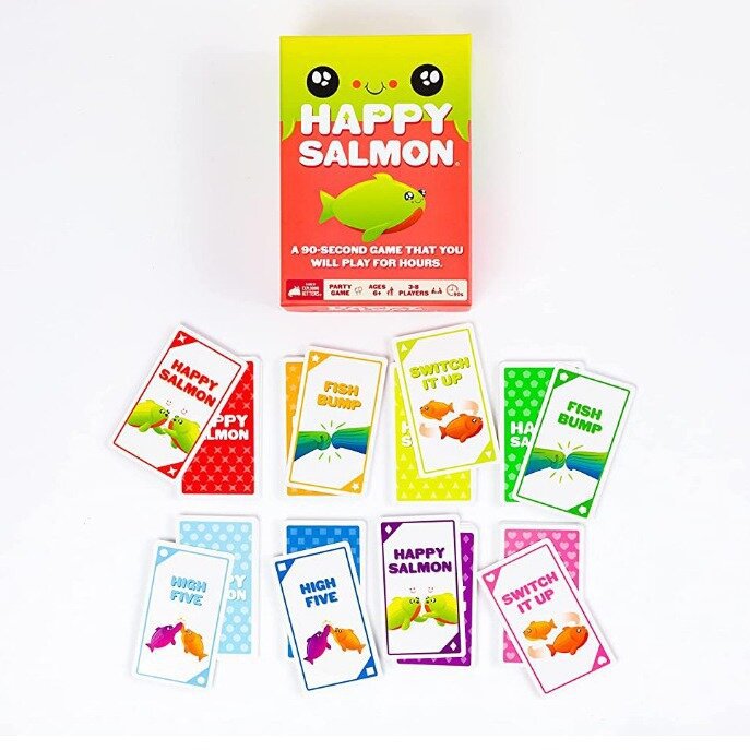 Happy Salmon English Family Party Card Game product view 2
