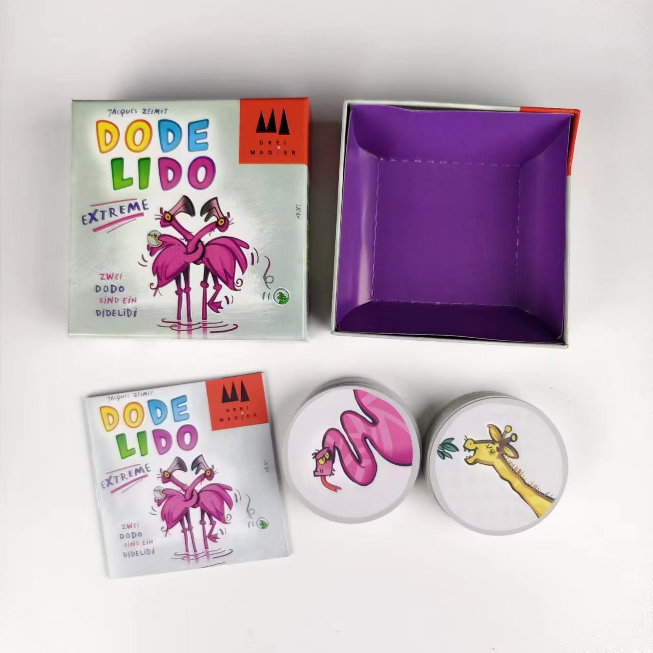 Dodelido English Family Reaction Card Game product view 3