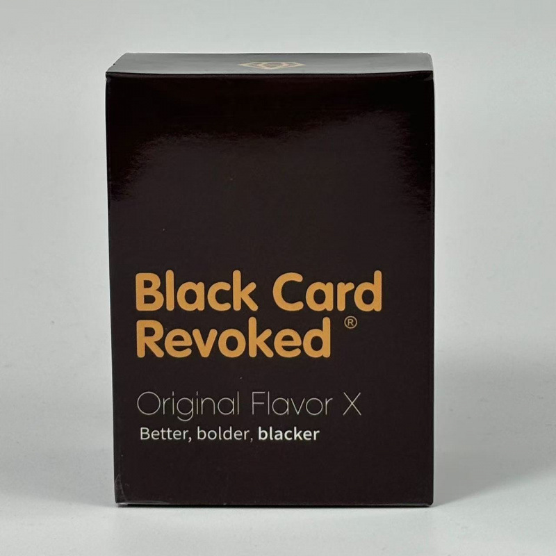 Black Card Revoked: Better, Bolder, Blacker English Party Card Game