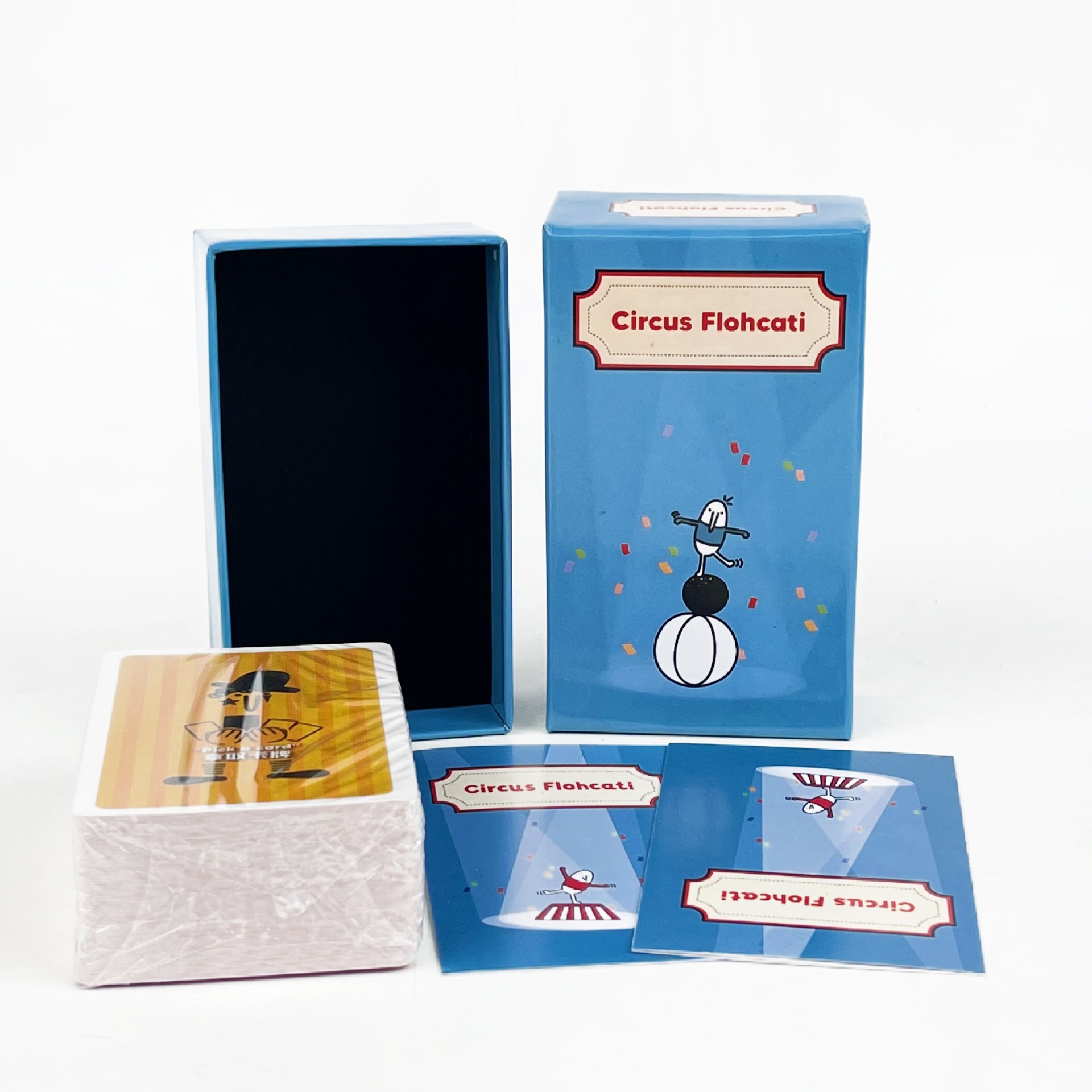 Circus Flohcati Bilingual Family Card Game product view 3