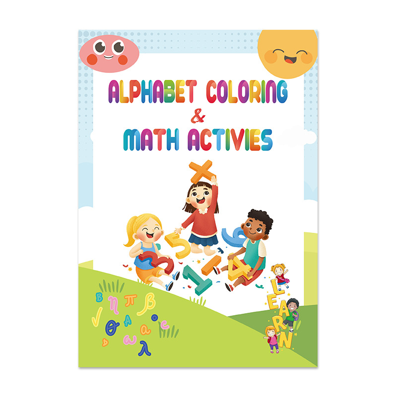Alphabet Preschool Learning, Tracing and Coloring Workbook