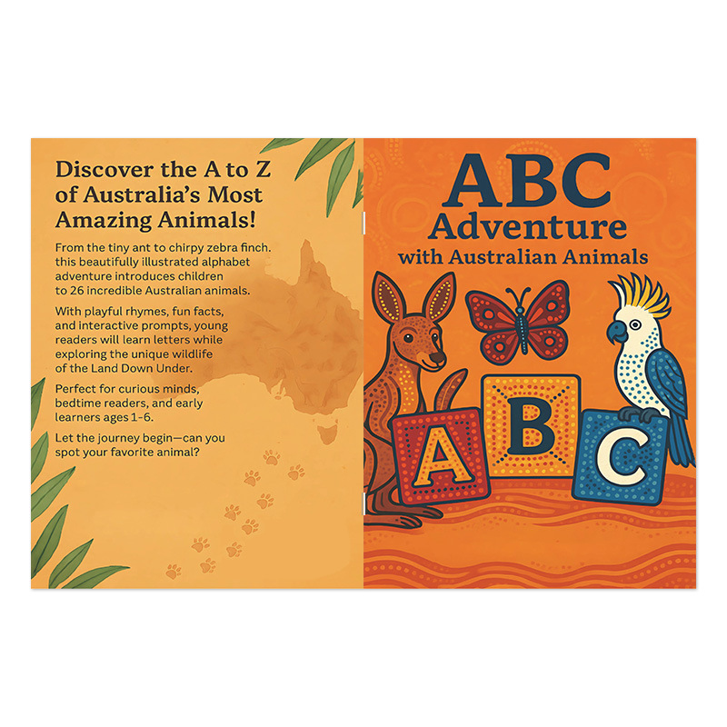 ABC Adventure with Australian Animals Activity Book product view 5