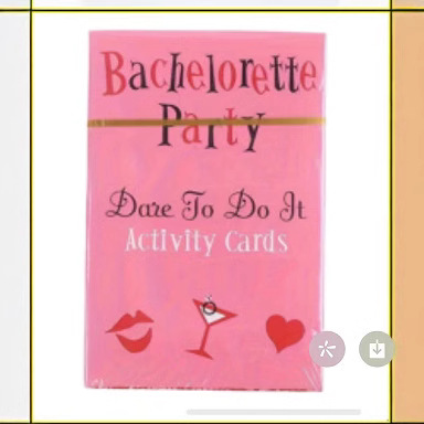 Bachelorette Party Dare Cards