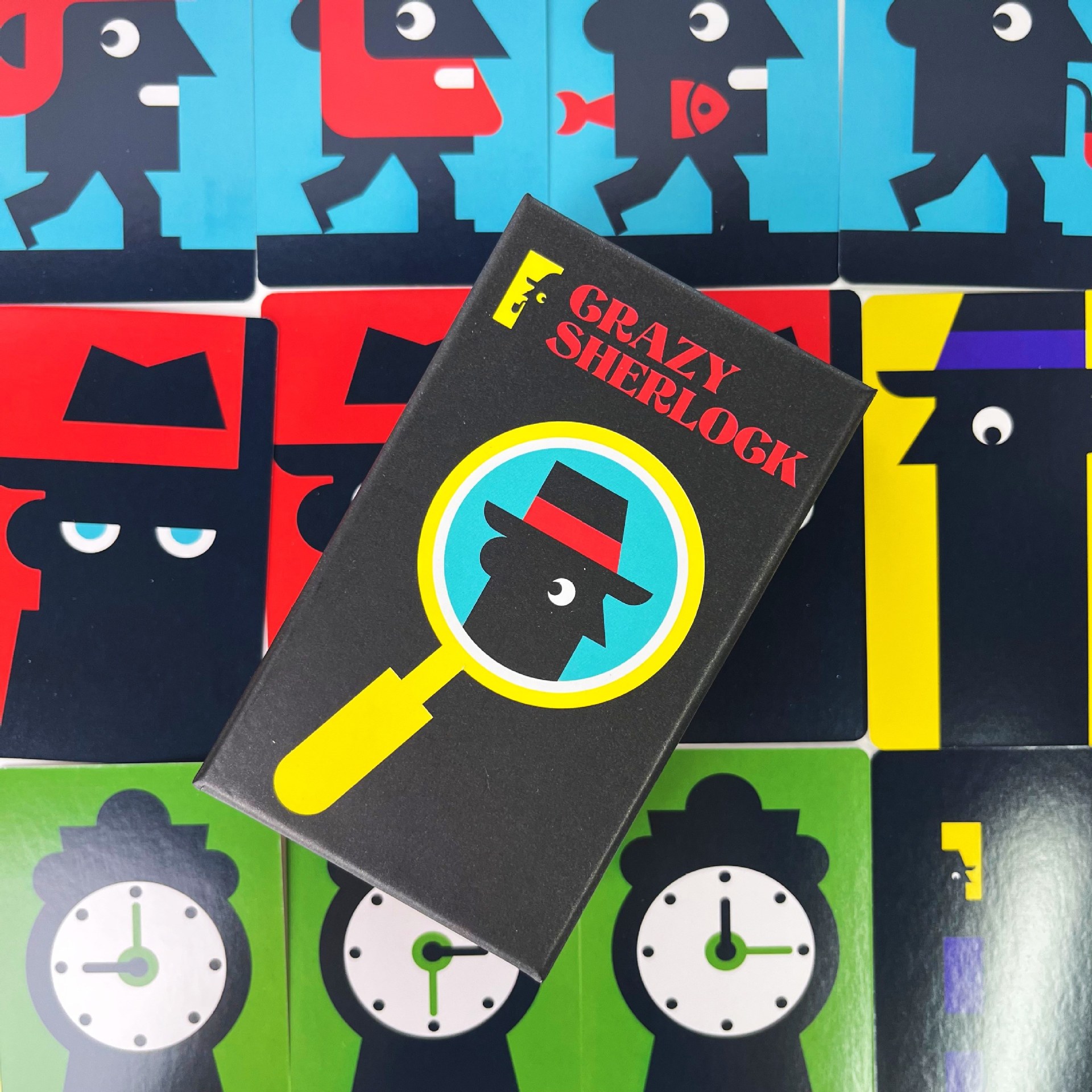 Crazy Sherlock Bilingual Deduction Card Game product view 4