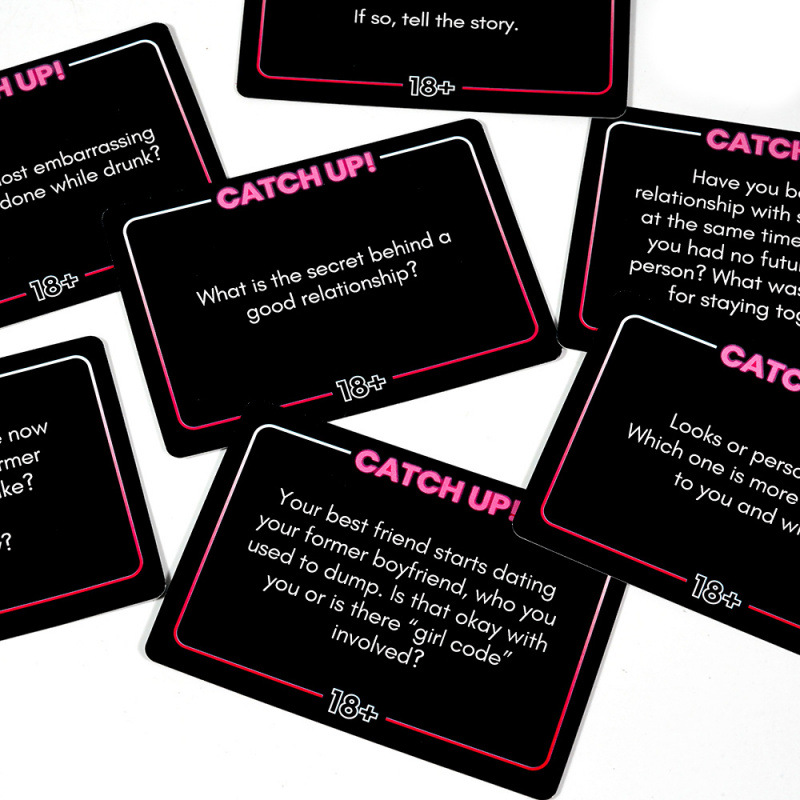 Catch Up! Girls' Night Party Card Game product view 3