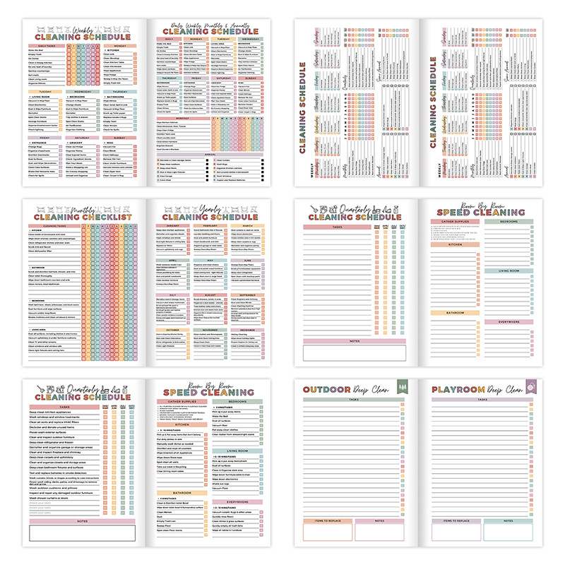 ADHD Cleaning Schedule and Annual Home Checklist product view 3