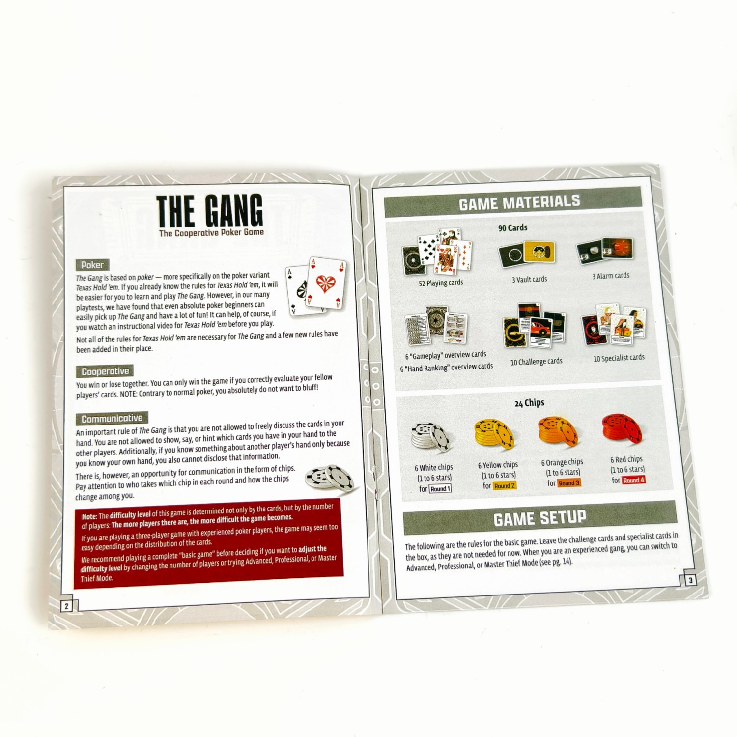 The Gang English Cooperative Poker Card Game product view 4