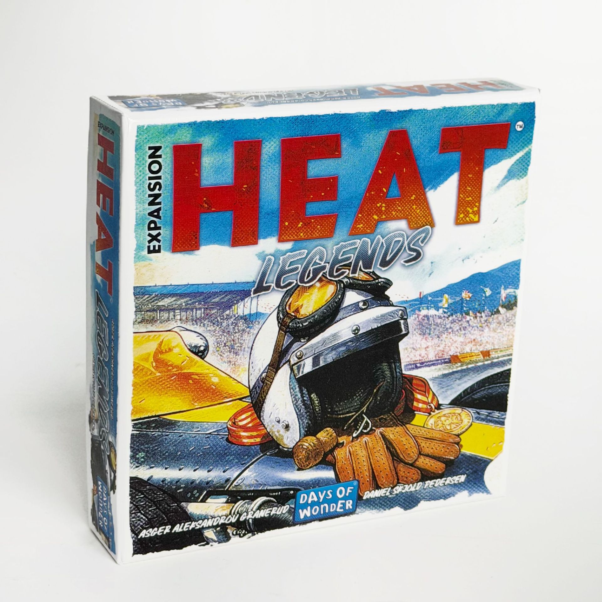 Heat Pedal to the Metal English Racing Game Collection – Heat: Legends Expansion – Small Box