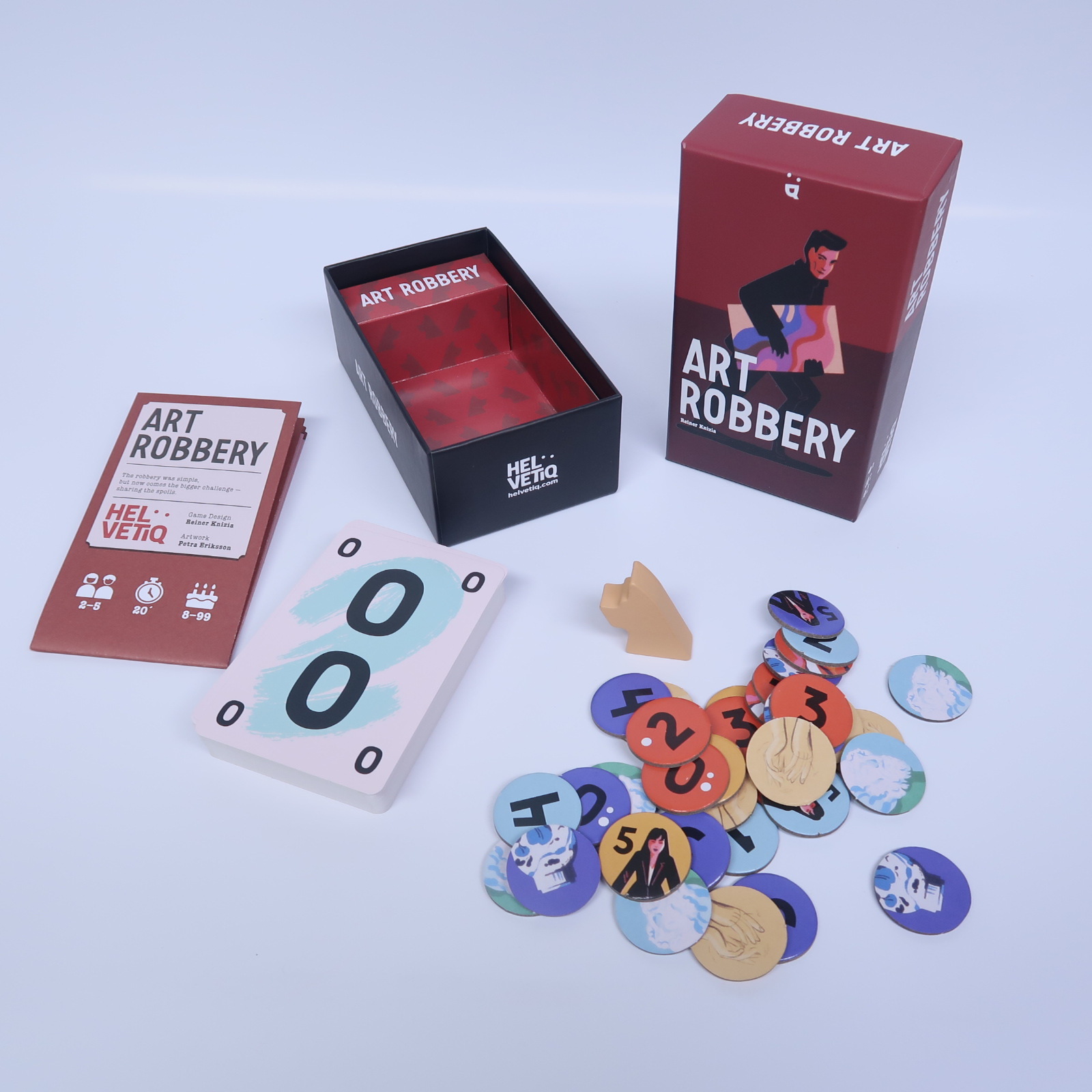 Art Robbery English Strategy Card Game