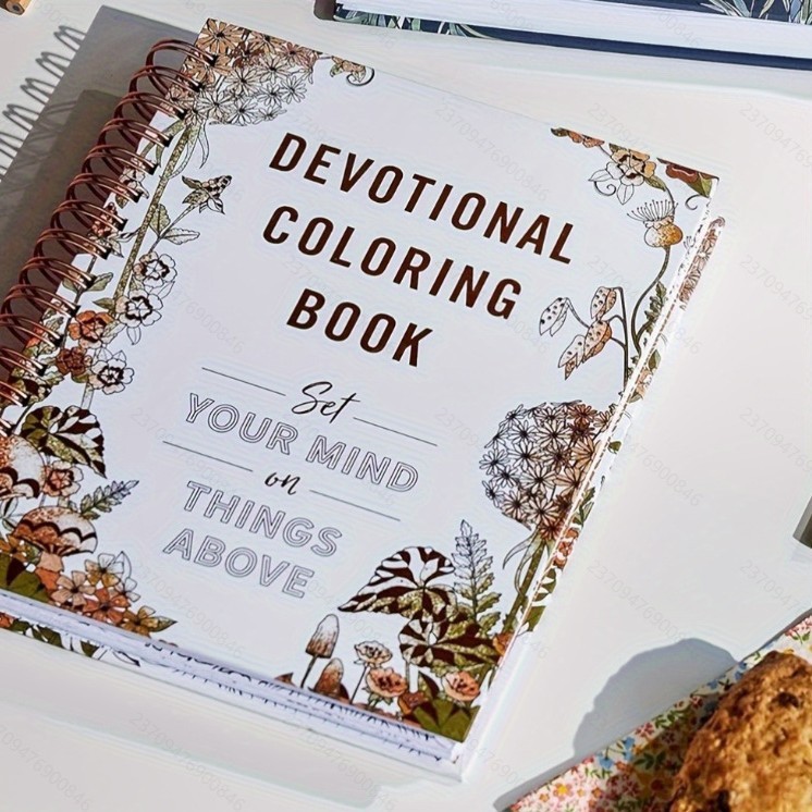 Assorted Guided Planners, Journals and Wellness Workbooks – 74 Options – Orange Coloring Book