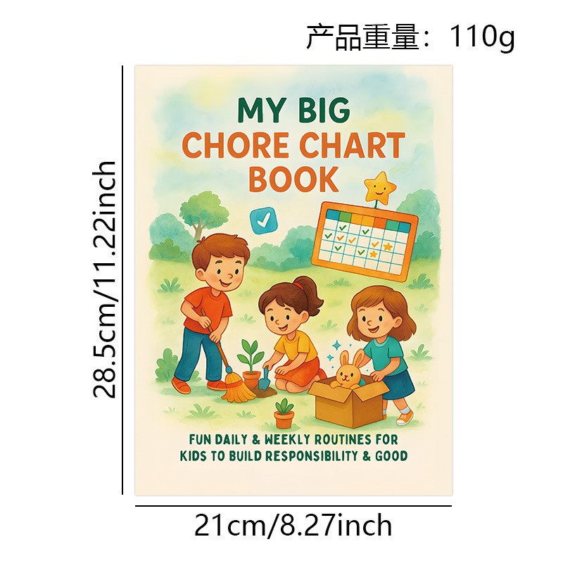 Assorted Guided Planners, Journals and Wellness Workbooks – 74 Options – Daily Chore Checklist