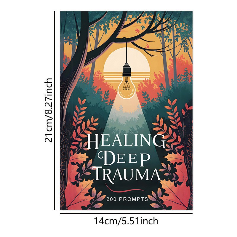 Assorted Guided Planners, Journals and Wellness Workbooks – 74 Options – Deep Trauma Healing Journal