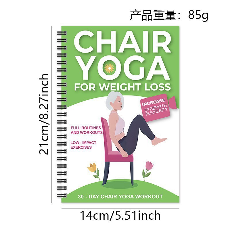 My Final Wishes and Wellness Planning Binders – 21 Options – Senior Yoga – Green