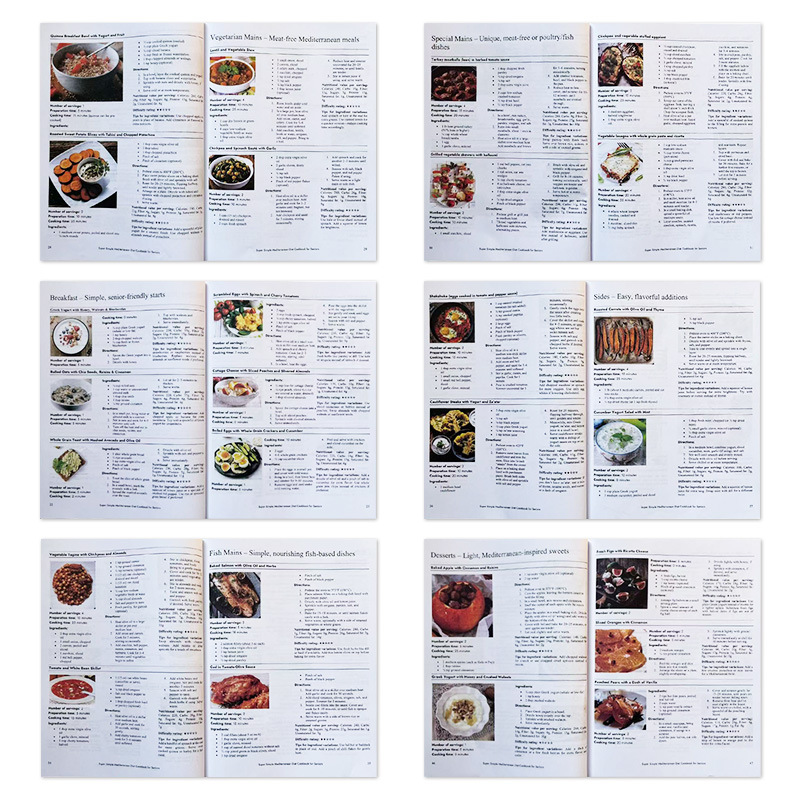 Super Simple Mediterranean Diet Cookbook for Seniors product view 3