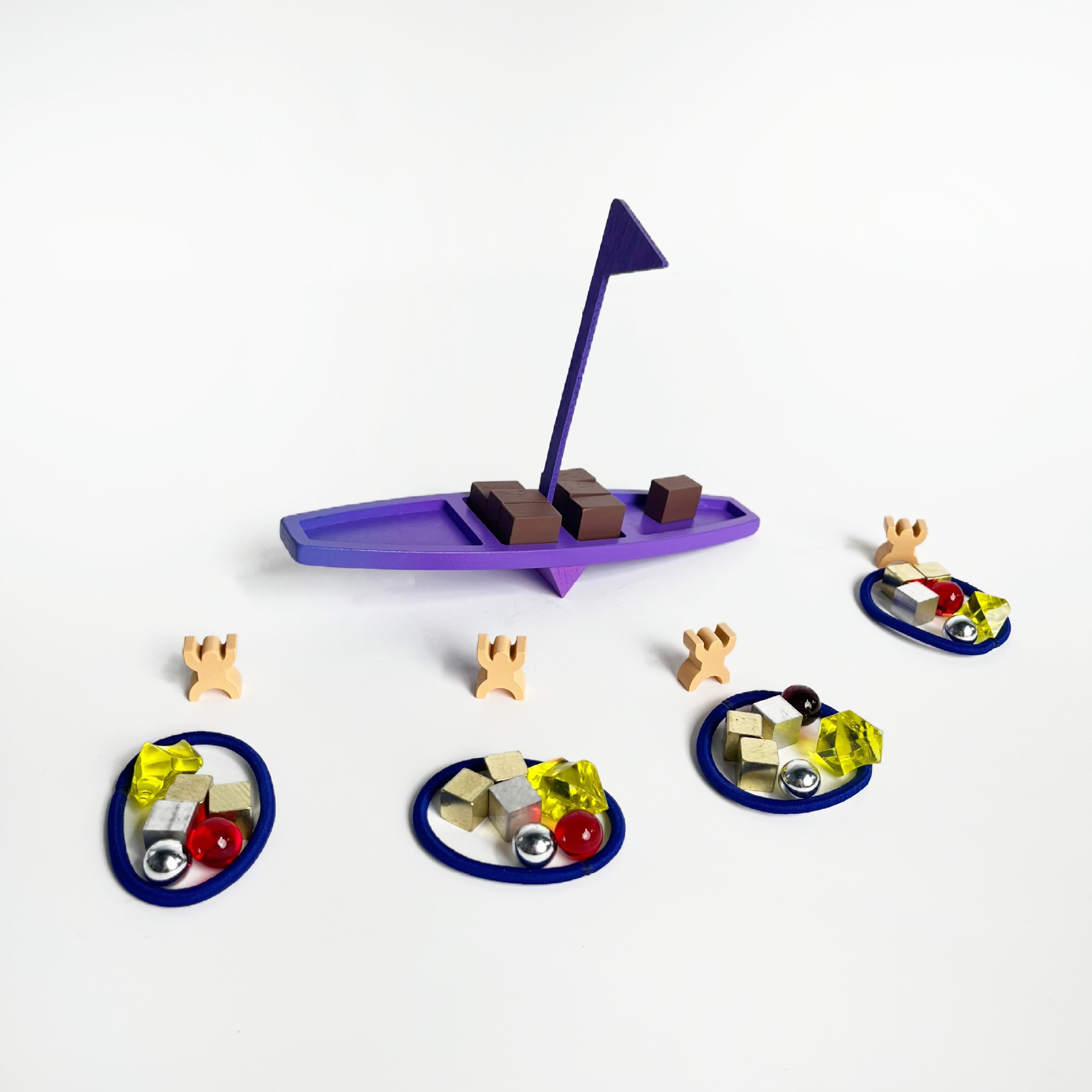 Viking See-Saw Bilingual Balance Game product view 2