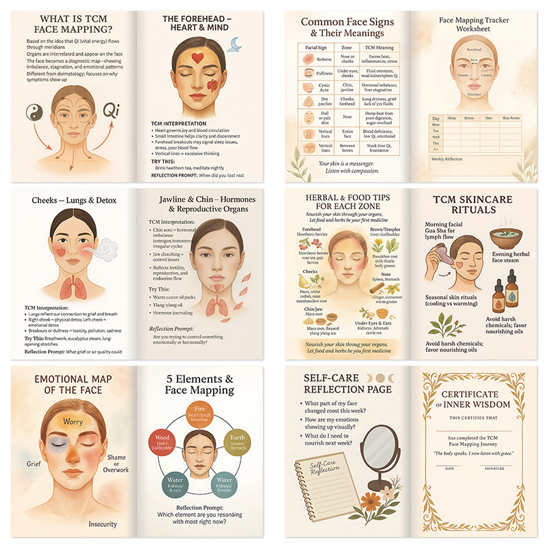 Decode Your Face Traditional Chinese Medicine Face Map product view 3