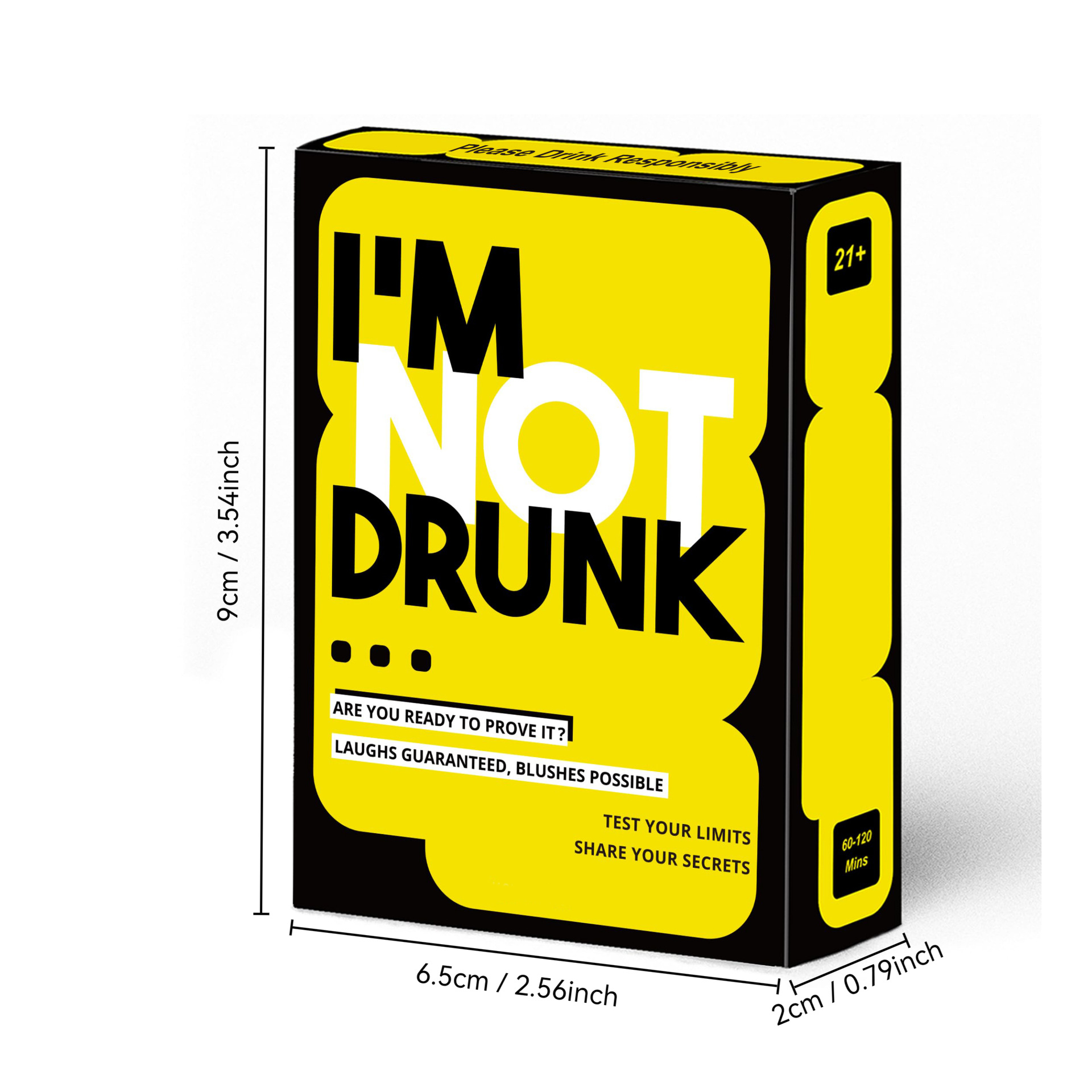 I'm Not Drunk English Drinking Party Card Game product view 2