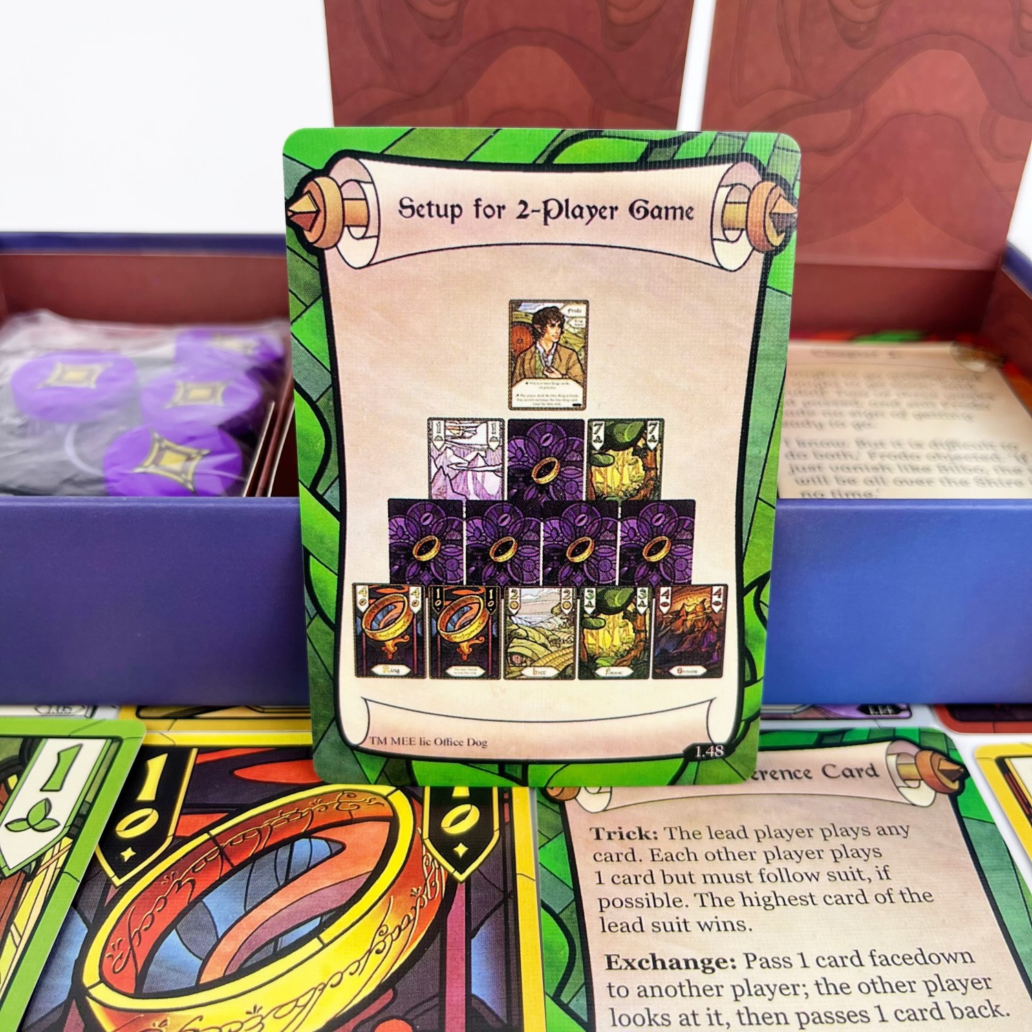 The Lord of the Rings Cooperative Trick-Taking Card Games