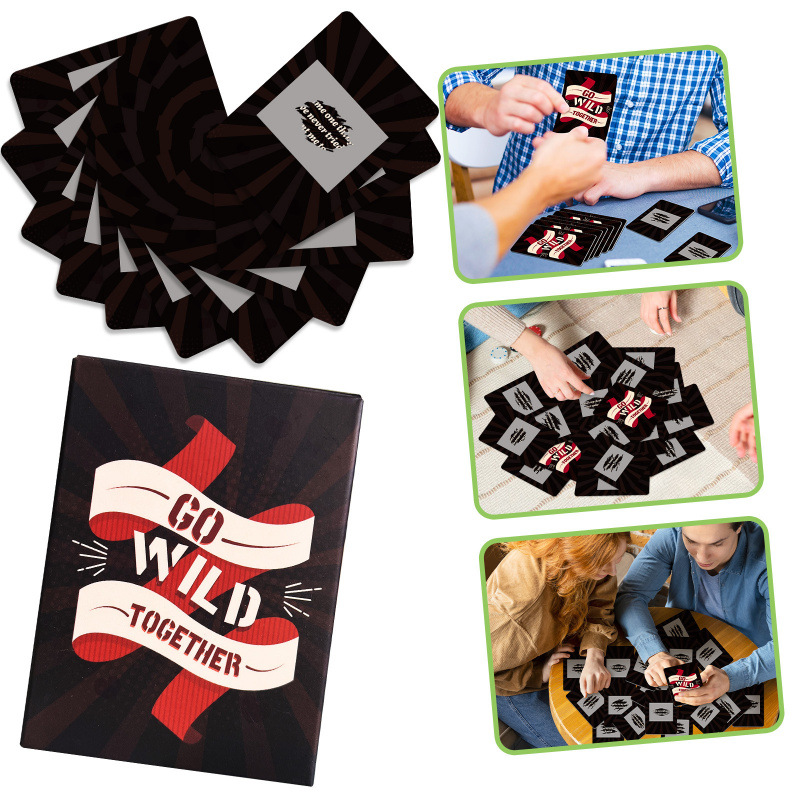 GO WILD Together Couples Scratch-Off Challenge Cards product view 4