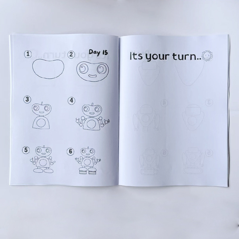Learn How to Draw Creative Coloring Books – 6 Themes product view 3
