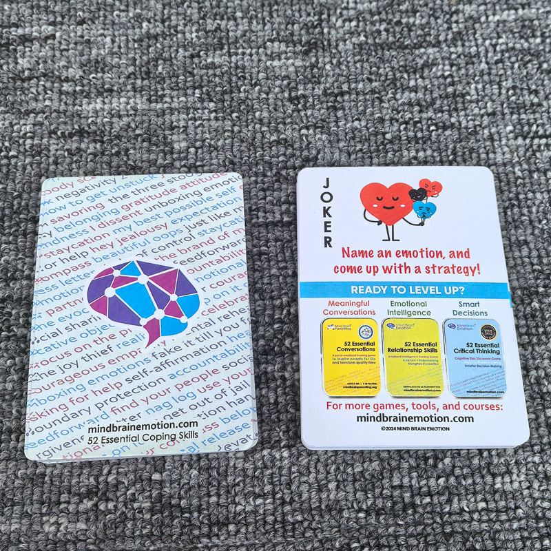 52 Essential Coping Skills Cards for Stress Relief and Group Activities product view 5
