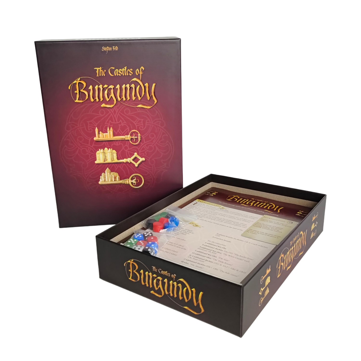 The Castles of Burgundy Deluxe English Board Game product view 4