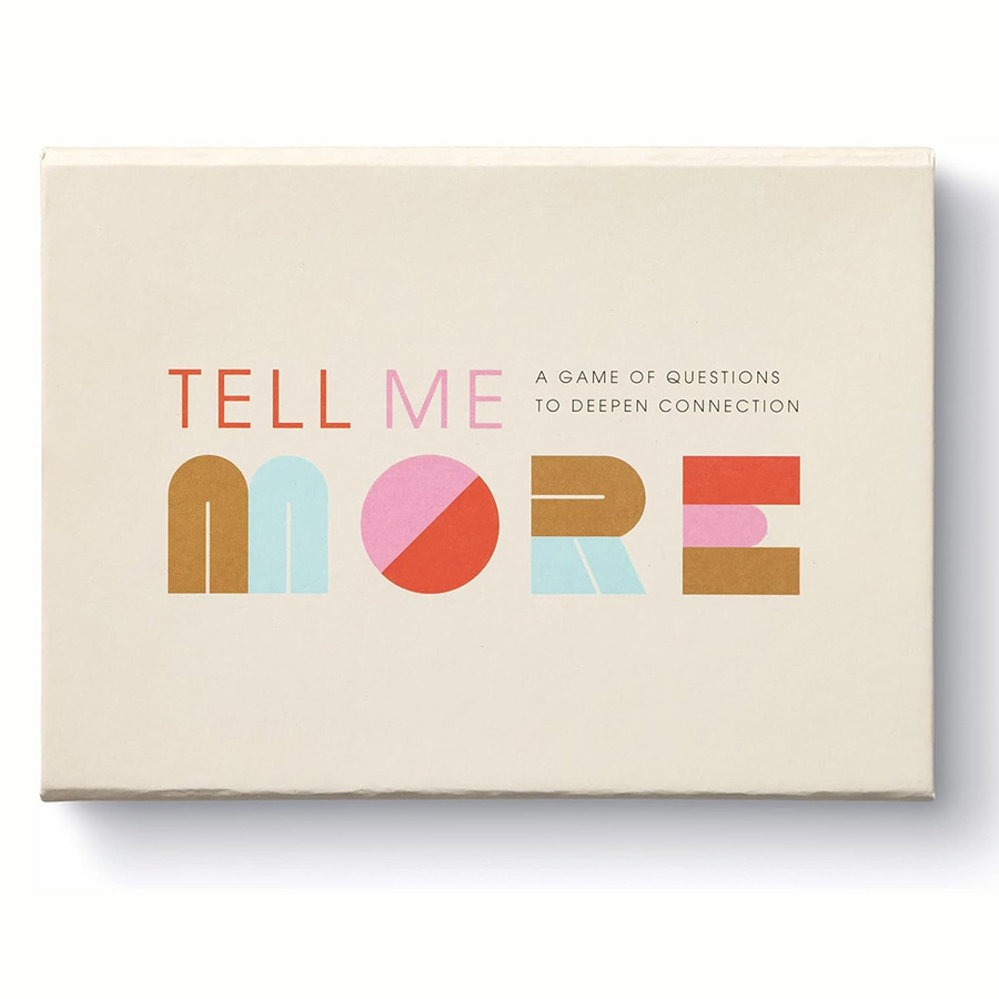 Tell Me More Conversation Starter Card Game