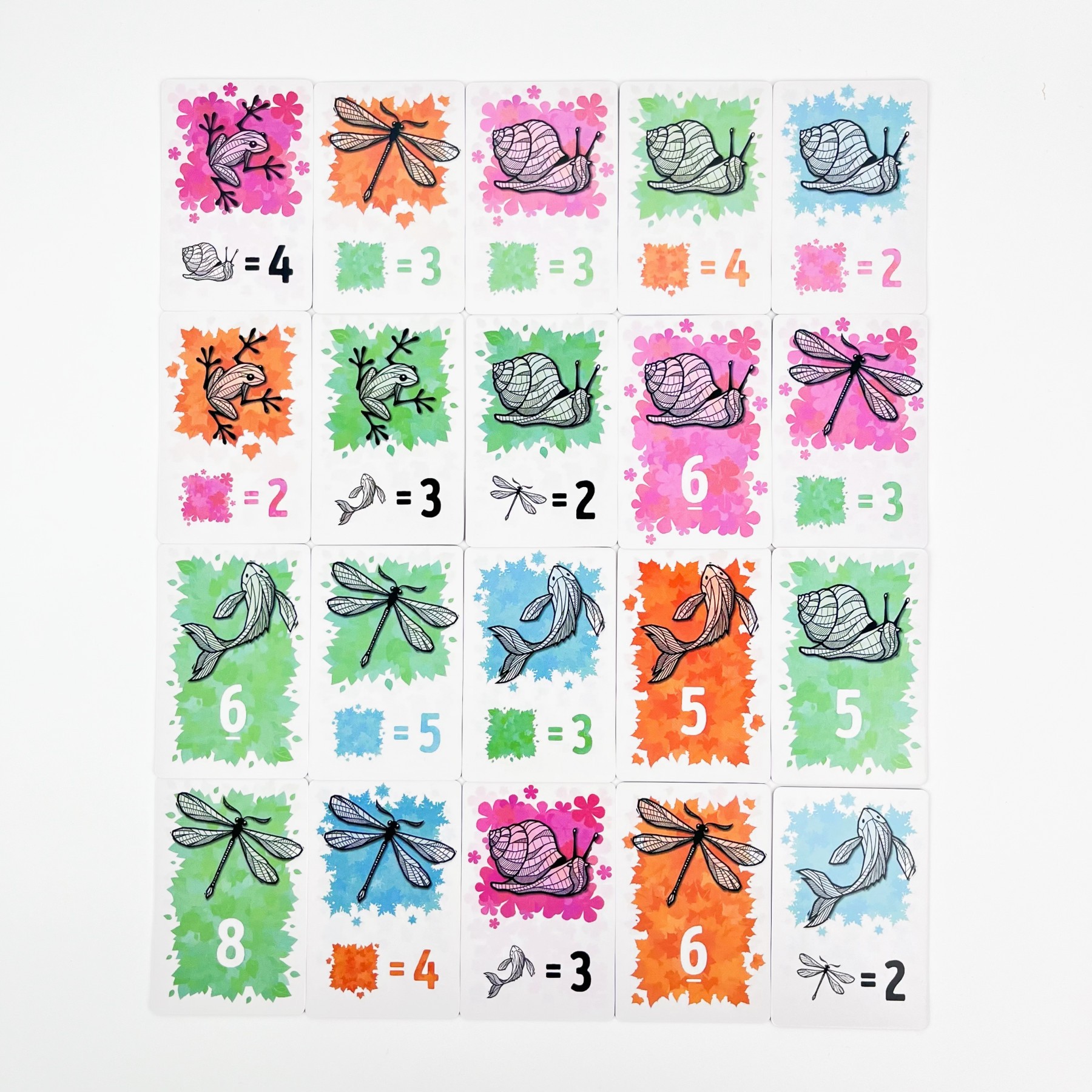 Symbiose Bilingual Strategy Card Game product view 2