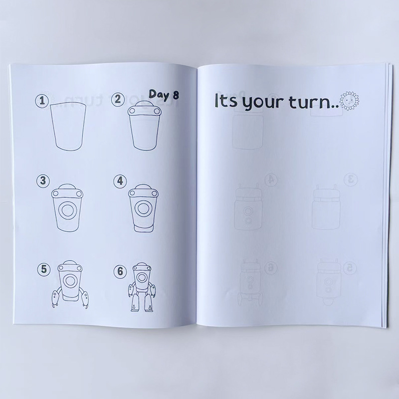 Learn How to Draw Creative Coloring Books – 6 Themes product view 4